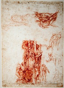 十字架からの沈着の研究 作： Michelangelo Buonarroti